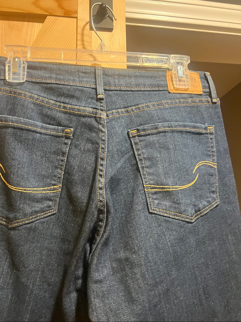 Signature by Levi Strauss High-Rise Dark Blue Women's Jeans size 12m - Picture 8 of 9